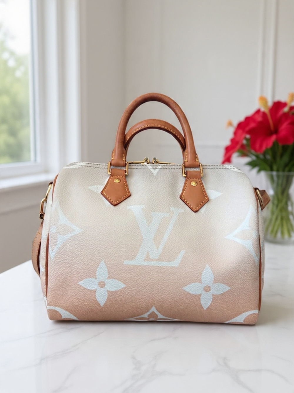 Louis Vuitton By The Pool Speedy Bandouliere 25 Limited Edition ✨ Full Set - Picture 8 of 16